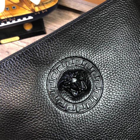 versace fake wallet|More.